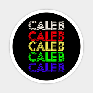 Caleb retro Magnet